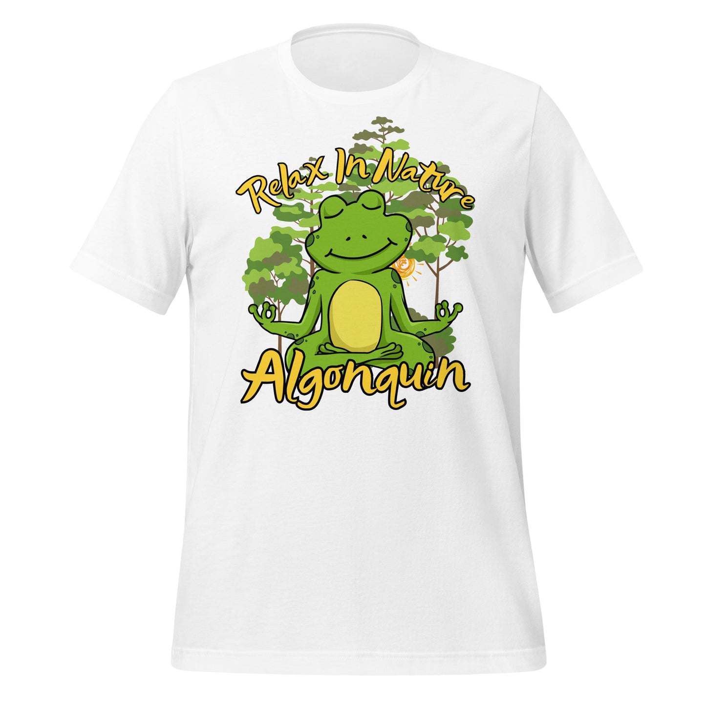 Algonquin Relax in Nature Frog - Unisex t-shirt