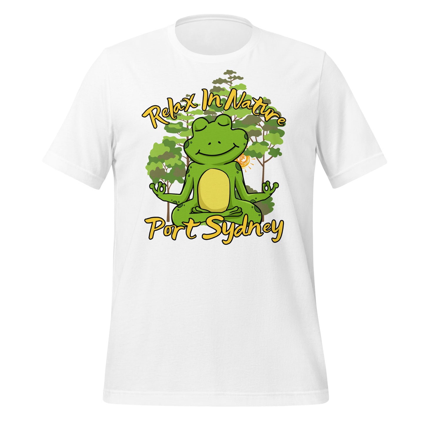 Port Sydney Relax in Nature Frog - Unisex t-shirt