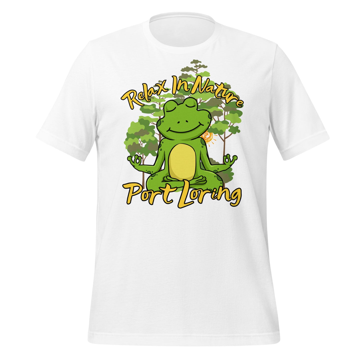 Port Loring Relax in Nature Frog - Unisex t-shirt