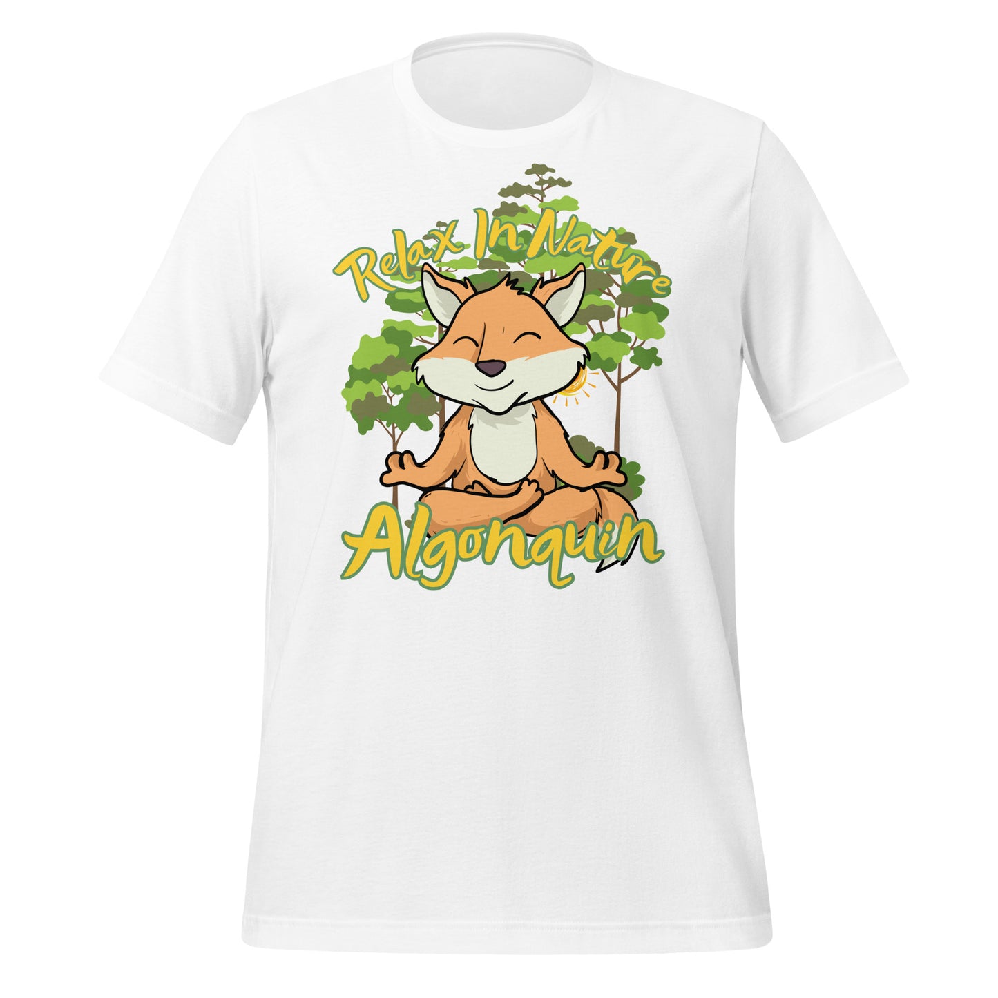 Algonquin Relax in Nature Fox - Unisex t-shirt
