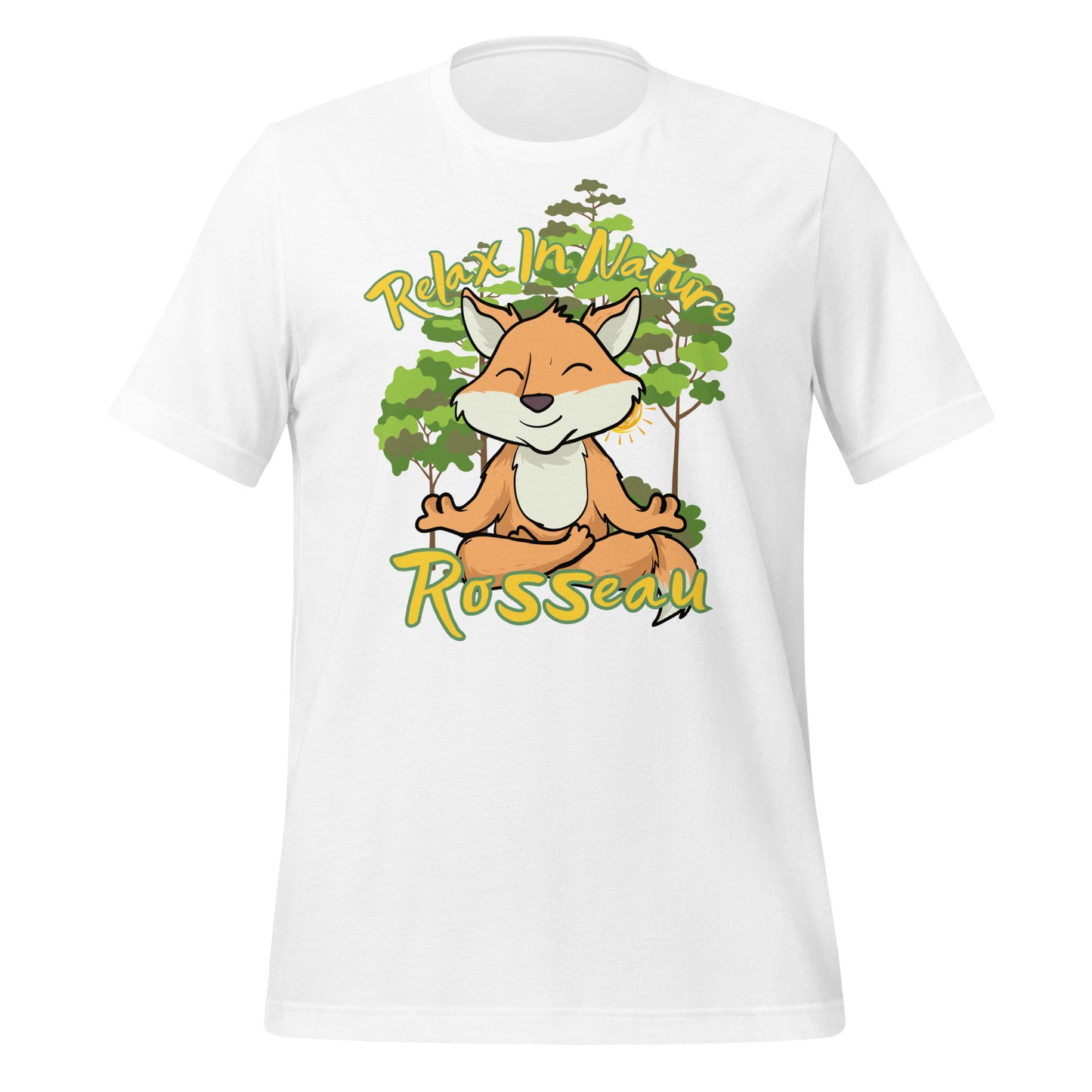 Rosseau Relax in Nature Fox - Unisex t-shirt