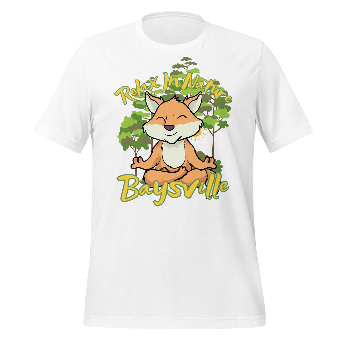 Baysville Relax in Nature Fox - Unisex t-shirt