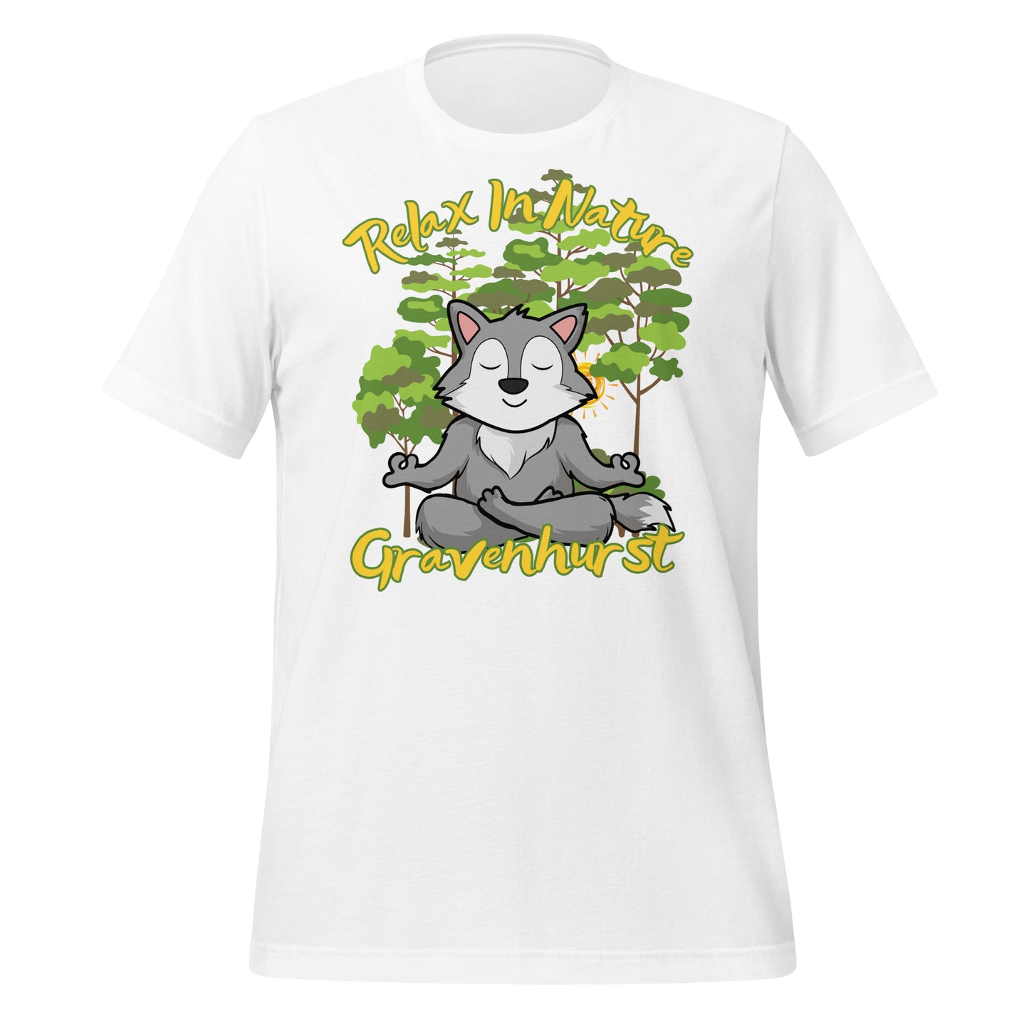 Gravenhurst Relax in Nature Wolf - Unisex t-shirt