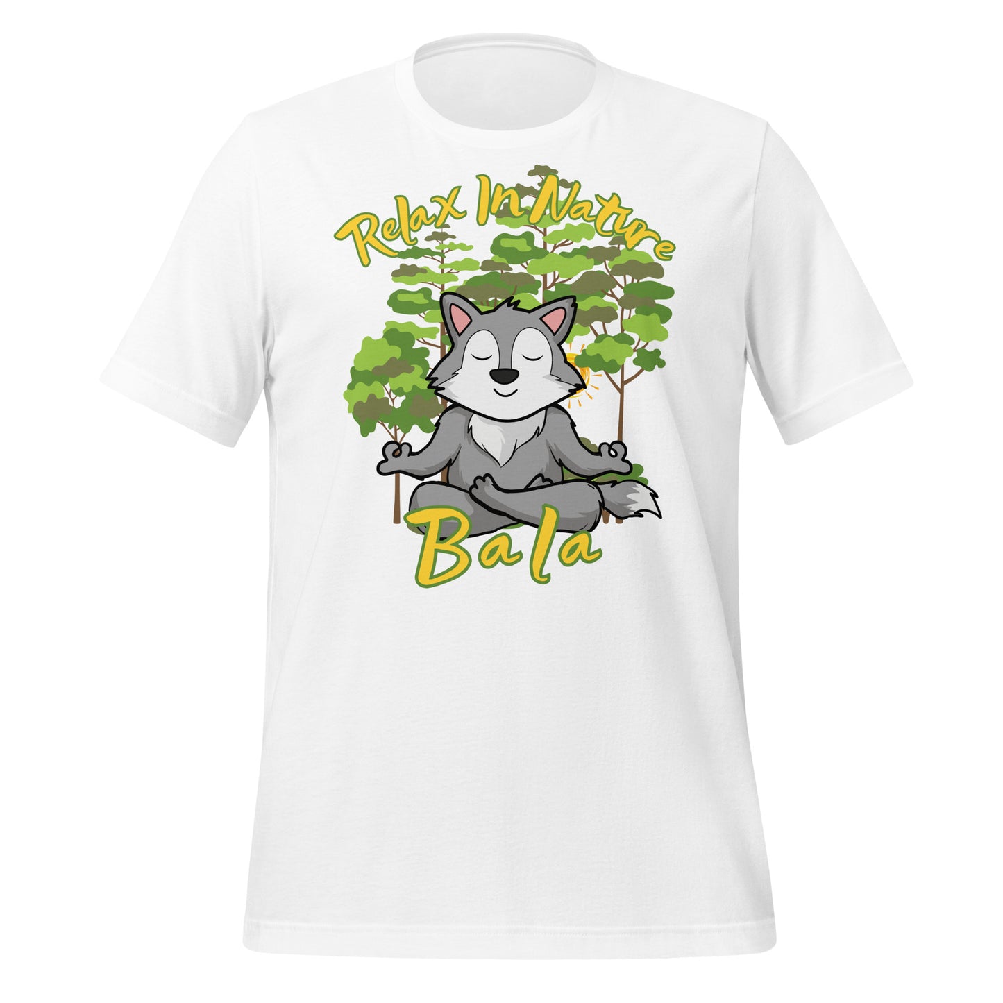 Bala Relax in Nature Wolf - Unisex t-shirt