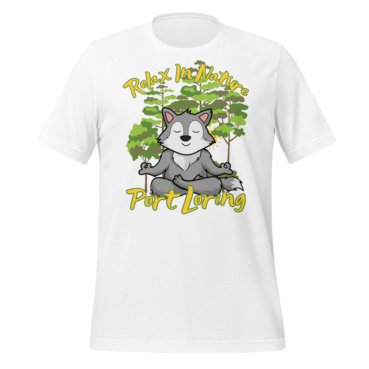 Port Loring Relax in Nature Wolf - Unisex t-shirt