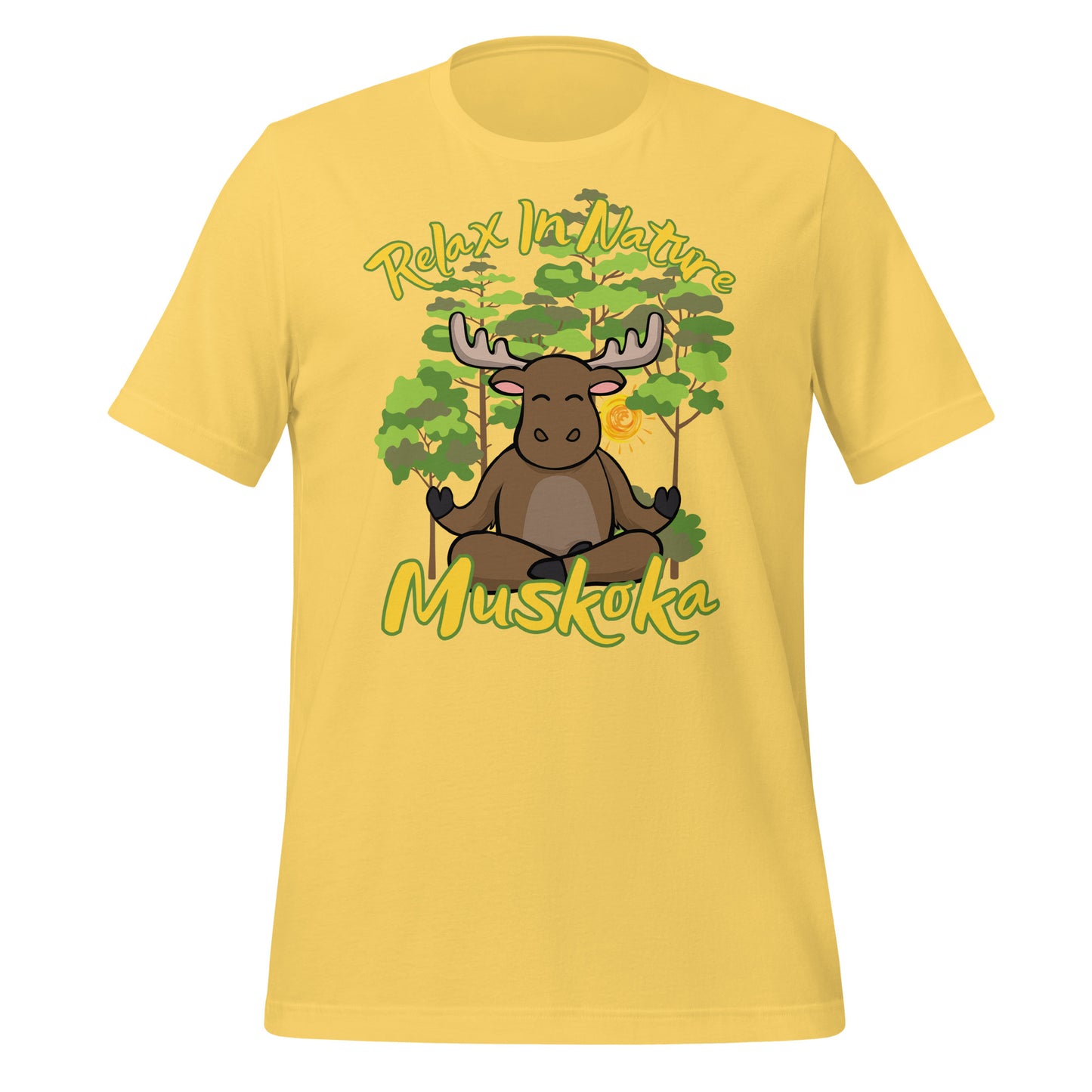 Relax in Nature Muskoka Moose - Unisex t-shirt