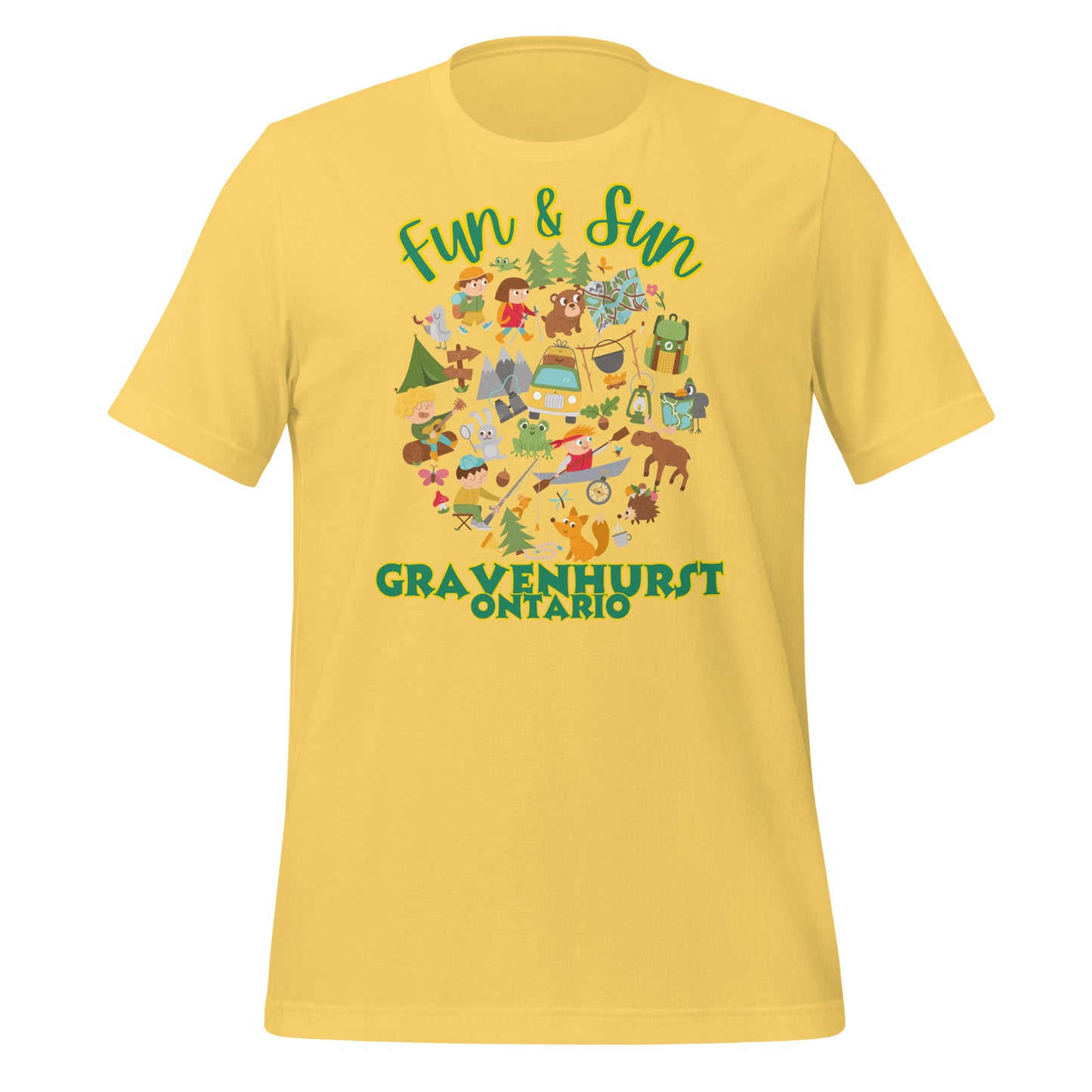 Fun & Sun Gravenhurst Ontario - Unisex t-shirt