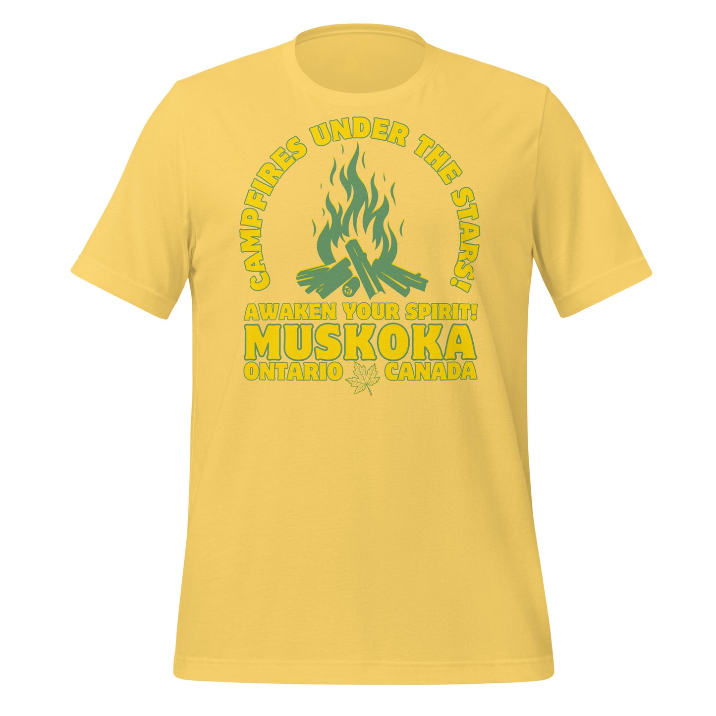 Campfires Under The Stars Muskoka - Unisex t-shirt