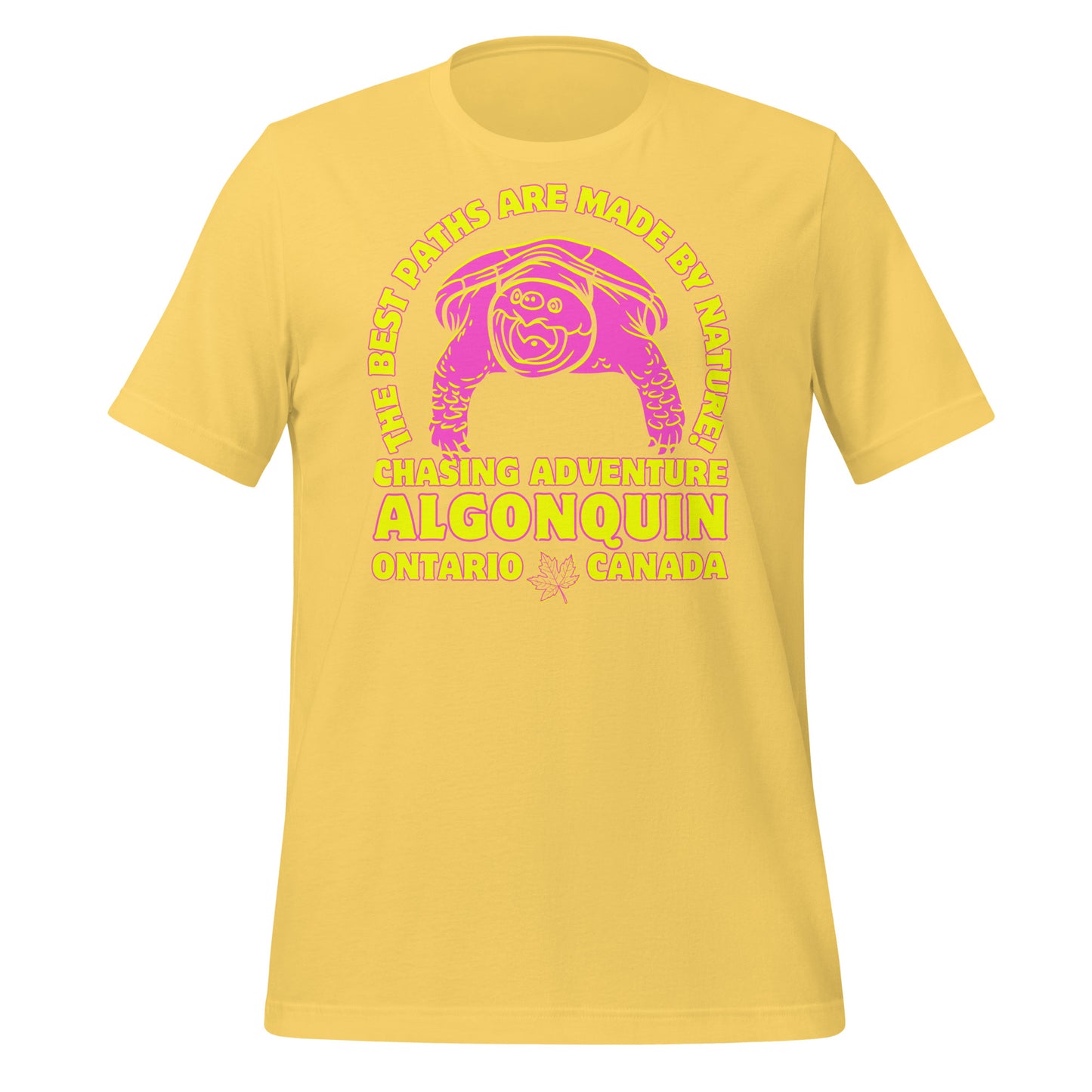 The Best Paths Are Made By Nature Algonquin - Unisex t-shirt
