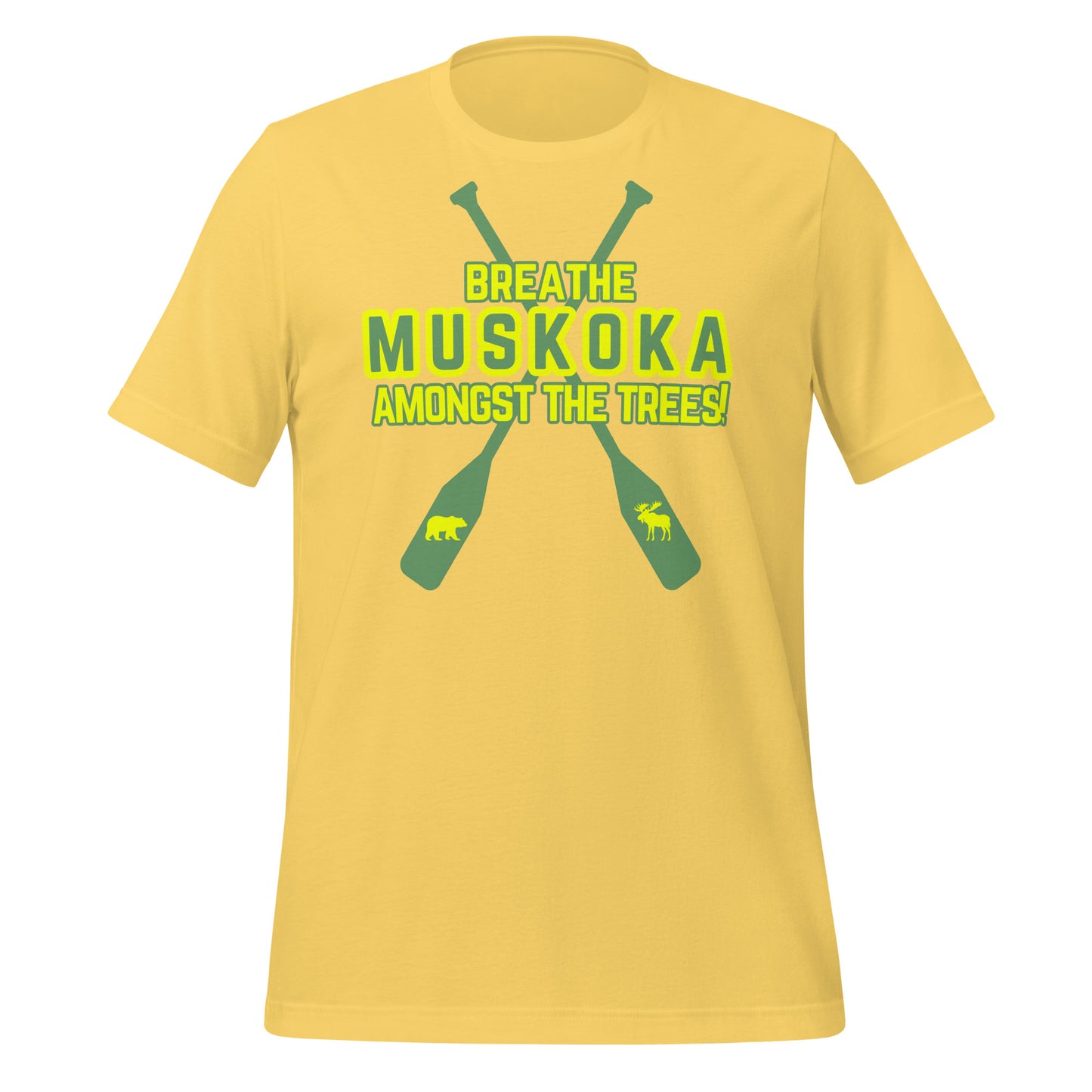 Breathe Amongst The Trees Muskoka - Unisex t-shirt
