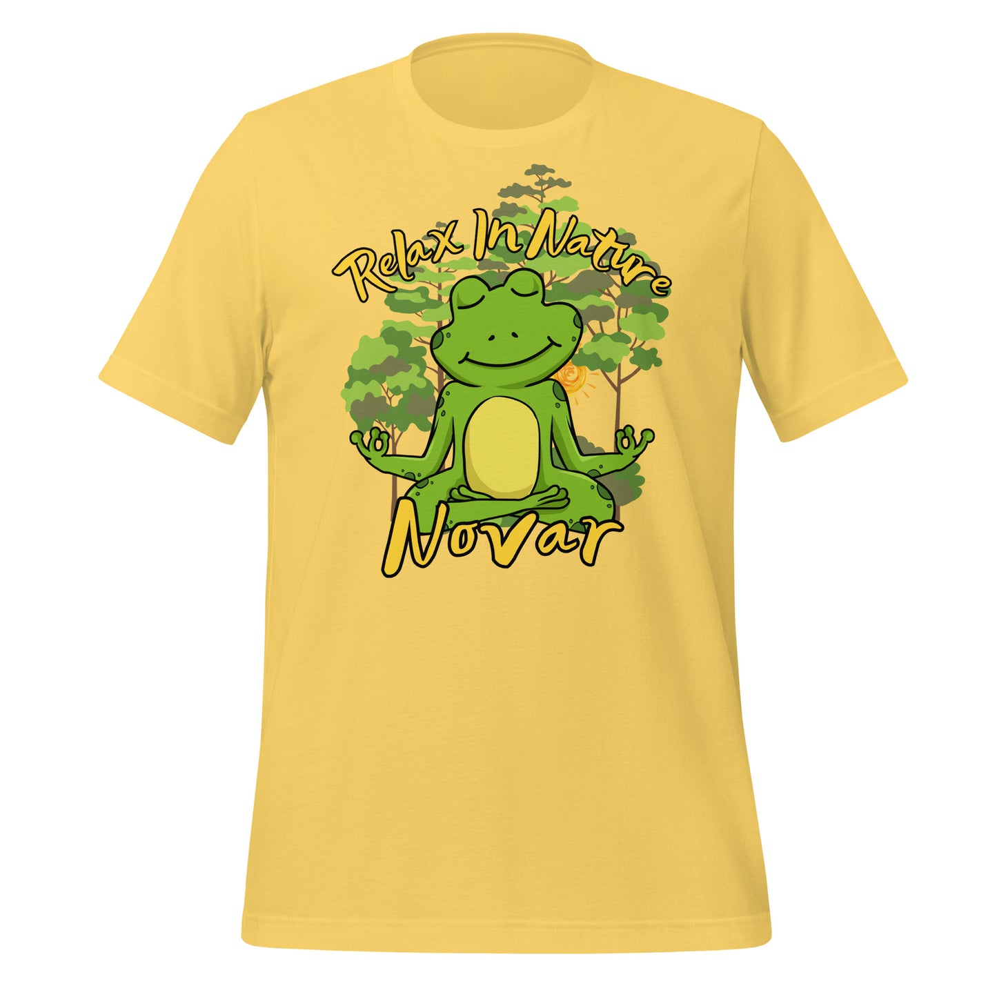 Novar Relax in Nature Frog - Unisex t-shirt