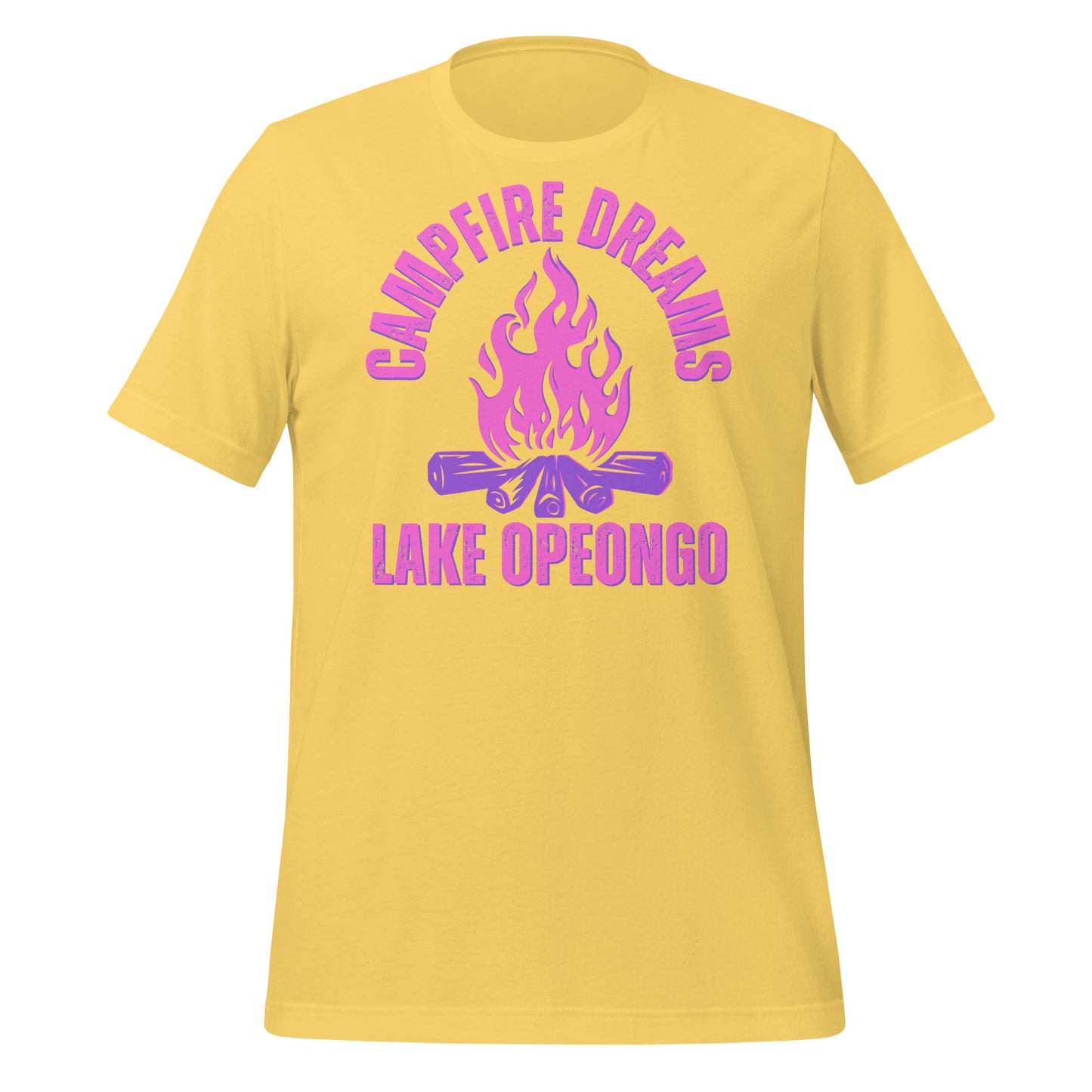 Lake Opeongo Campfire Dreams Pink - Unisex t-shirt