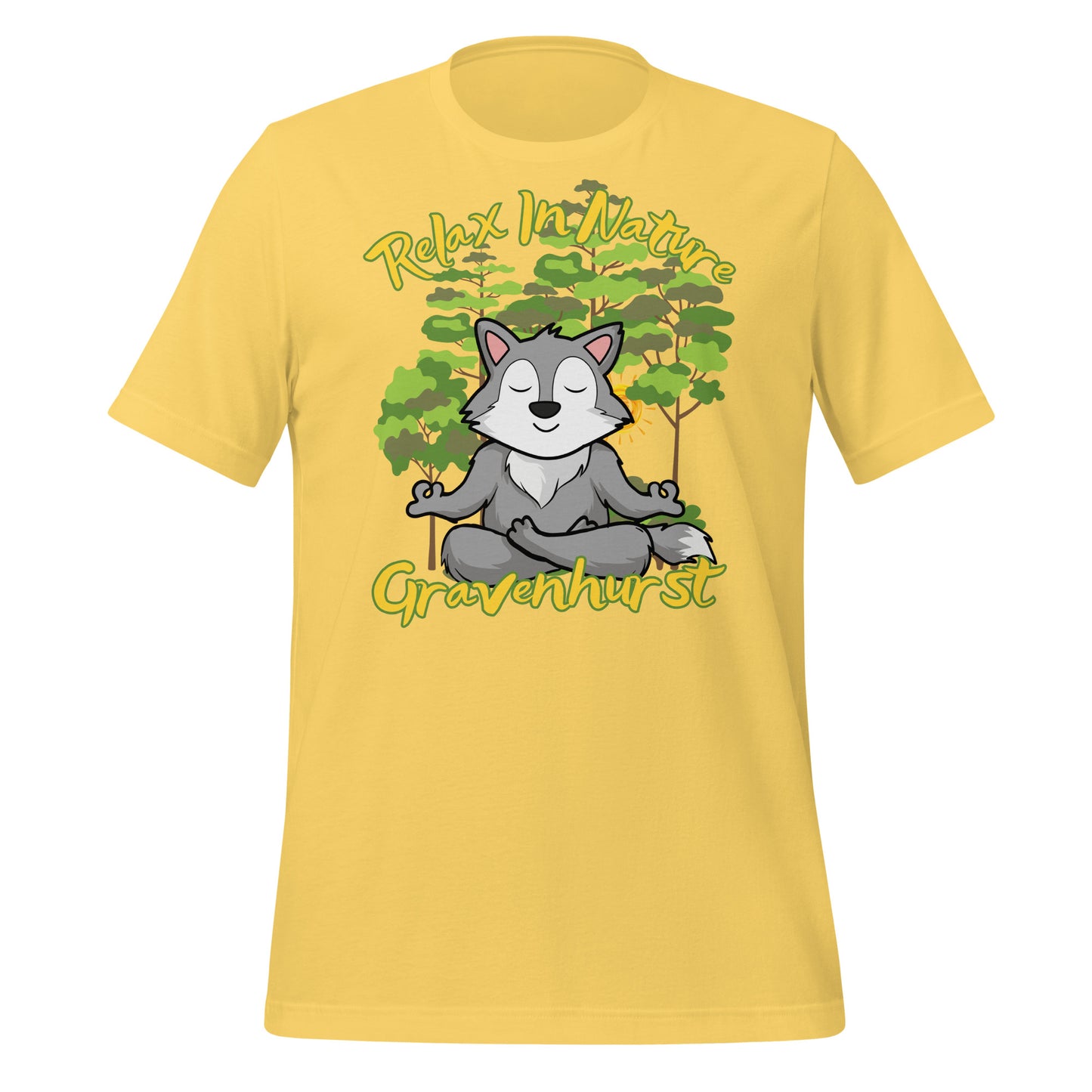 Gravenhurst Relax in Nature Wolf - Unisex t-shirt