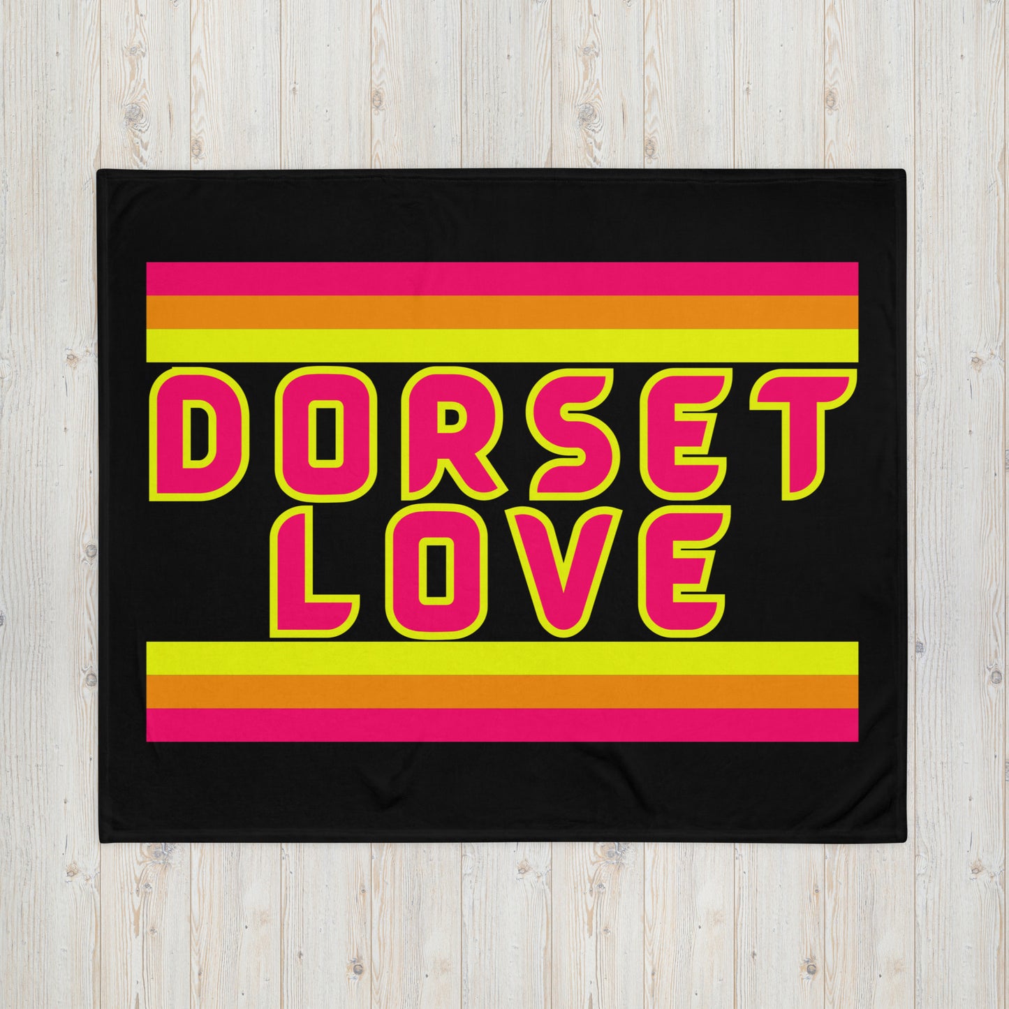 Dorset Love - Stripes - Campfire Blanket - Throw Blanket