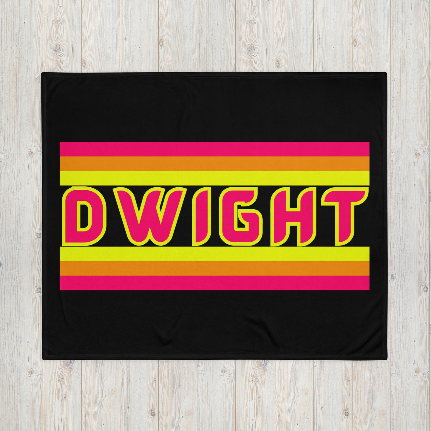 Dwight Ontario - Stripes - Campfire Blanket - Throw Blanket