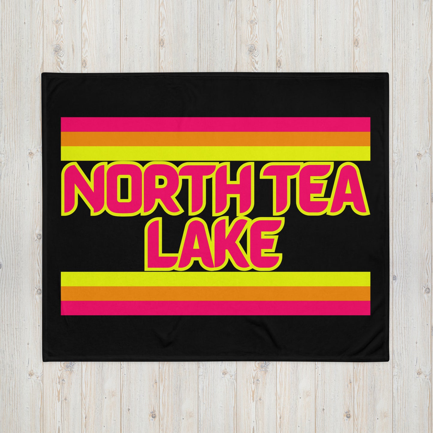 North Tea Lake - Throw Blanket
