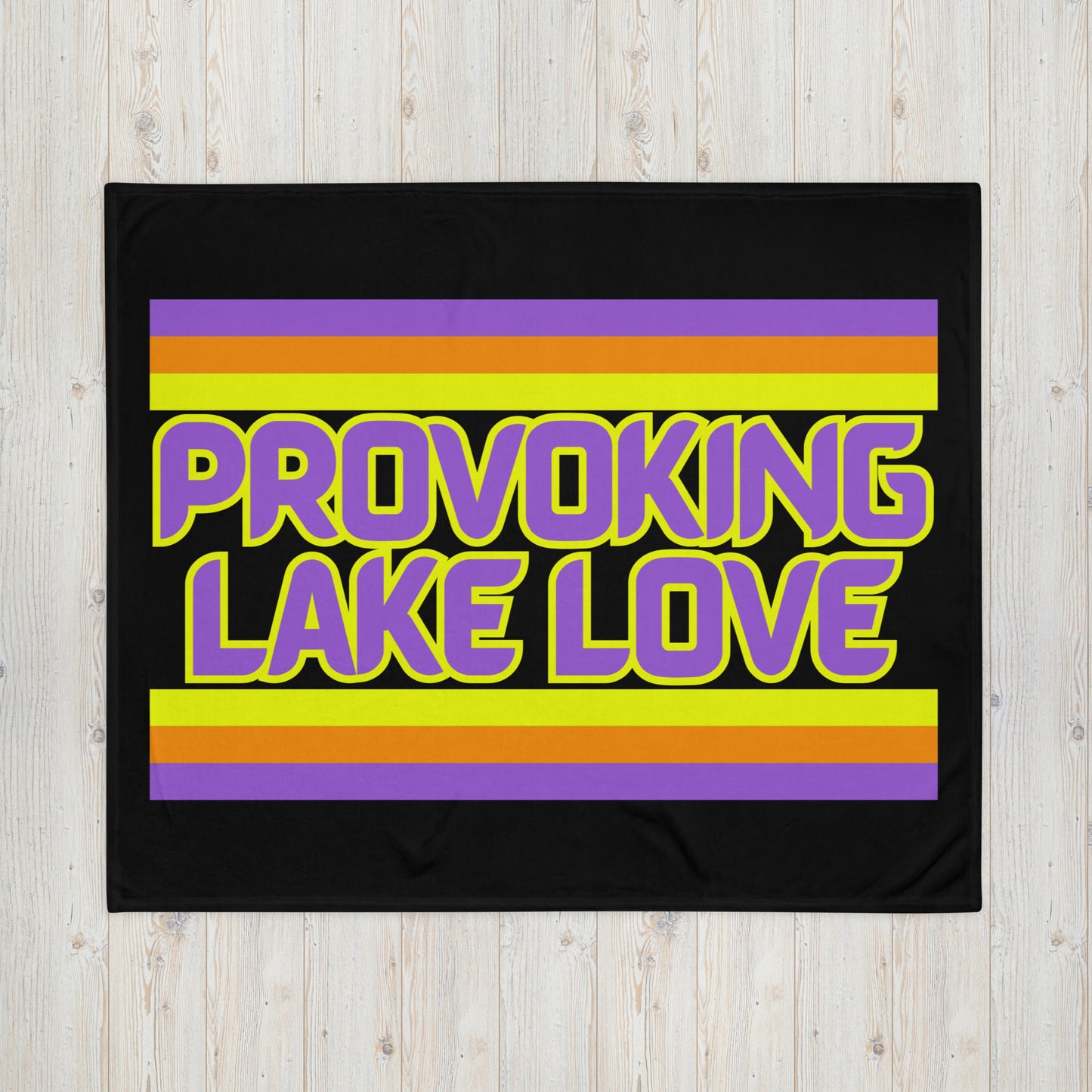 Provoking Lake Love - Throw Blanket