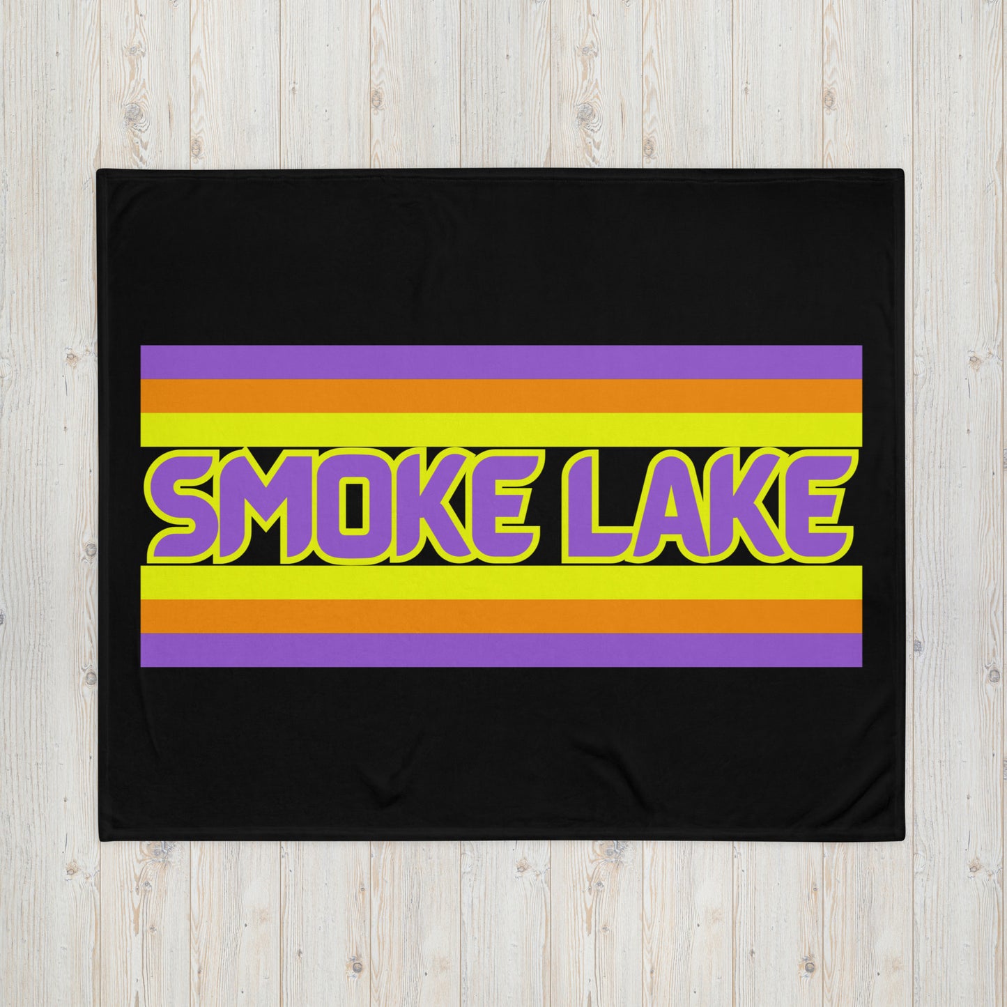 Smoke Lake - Throw Blanket