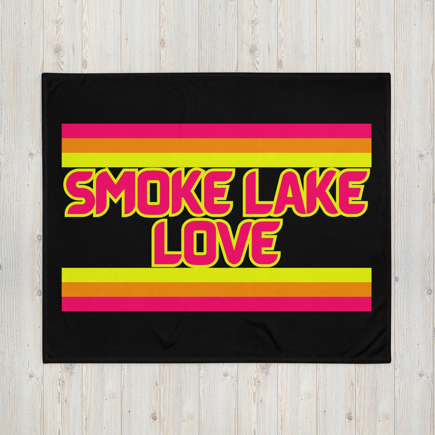 Smoke Lake Love - Throw Blanket