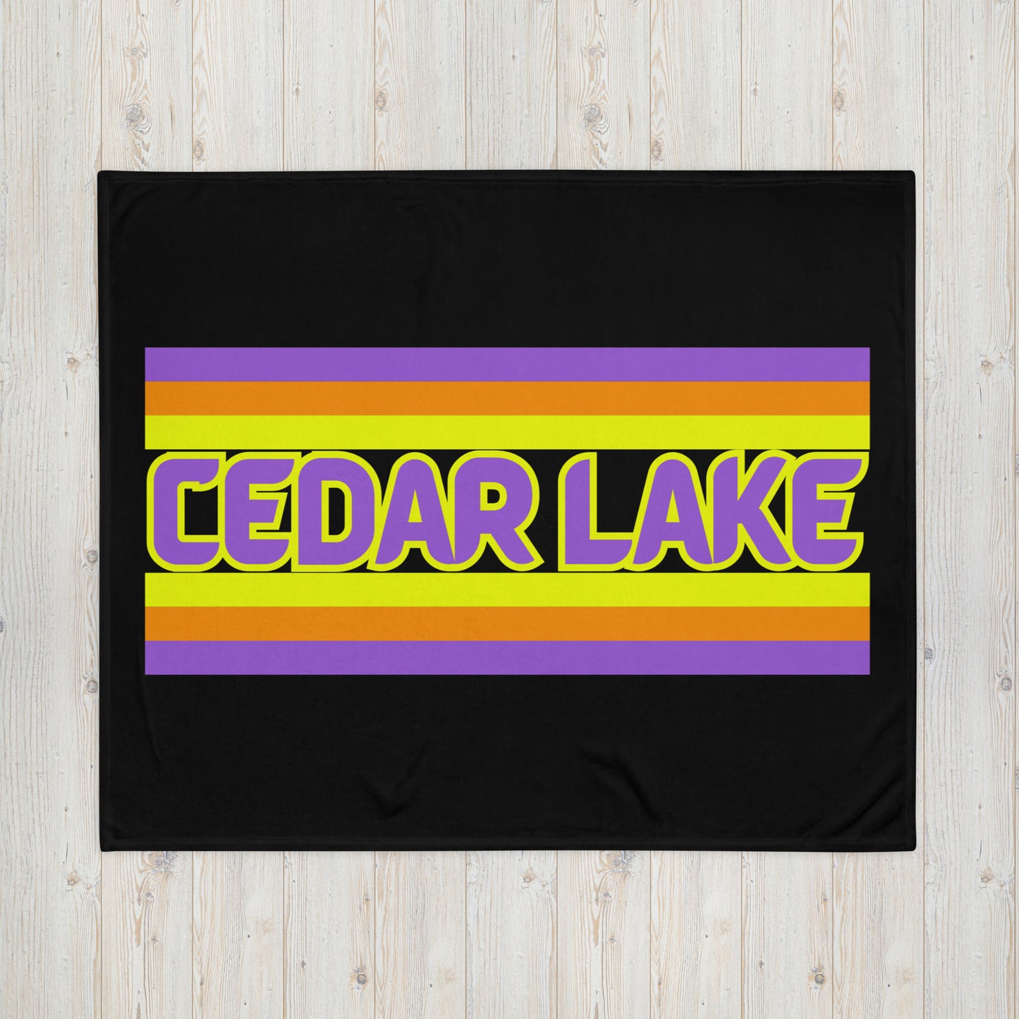 Cedar Lake - Stripes - Campfire Blanket - Throw Blanket