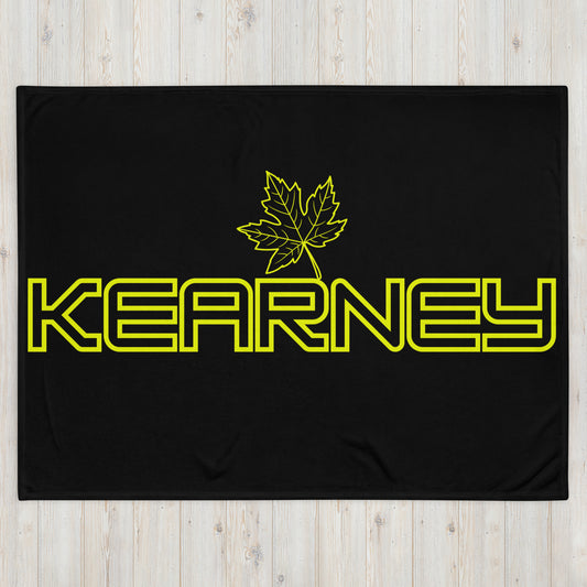 Kearney Ontario Leaf - Campfire Blanket - Throw Blanket