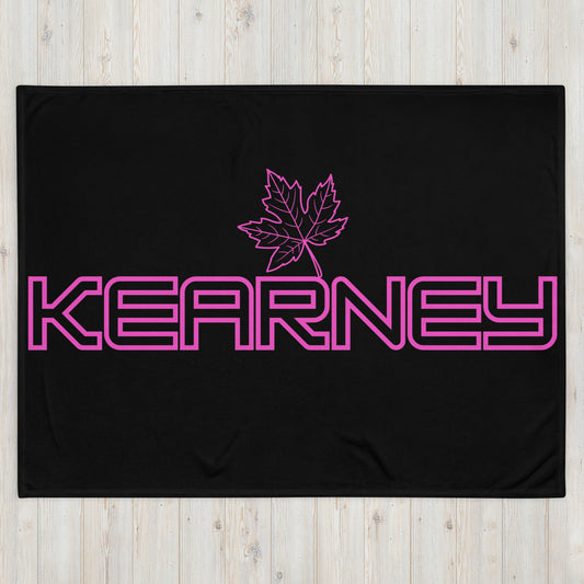 Kearney Ontario Leaf - Campfire Blanket - Throw Blanket