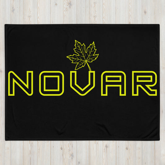 Novar Ontario Leaf - Campfire Blanket - Throw Blanket
