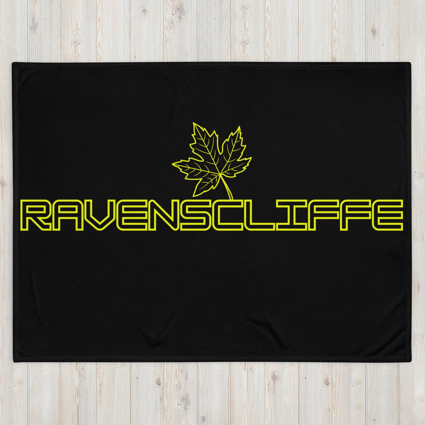 Ravenscliffe Ontario Leaf - Campfire Blanket - Throw Blanket