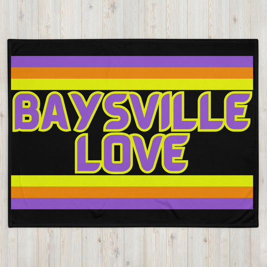 Baysville Love - Stripes - Campfire Blanket - Throw Blanket