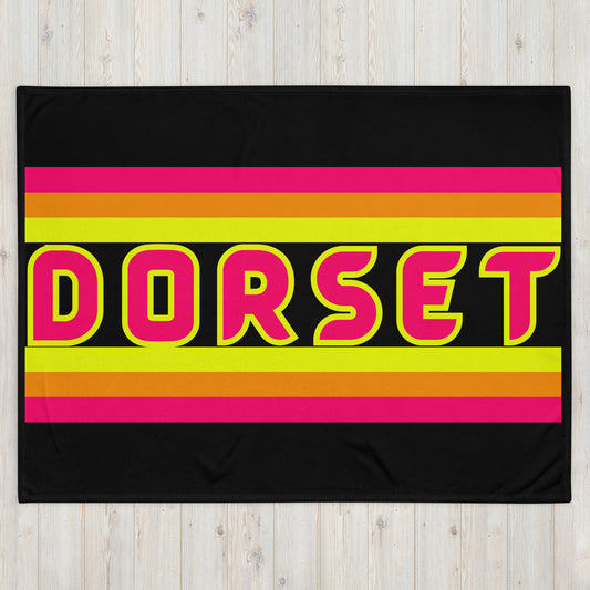 Dorset Ontario - Stripes - Campfire Blanket - Throw Blanket
