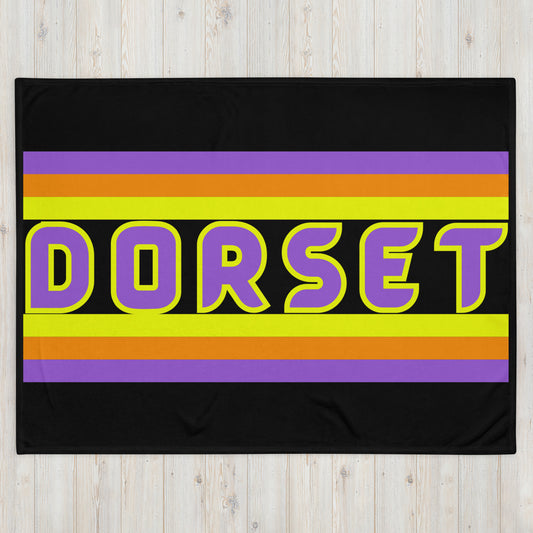 Dorset Ontario - Stripes - Campfire Blanket - Throw Blanket