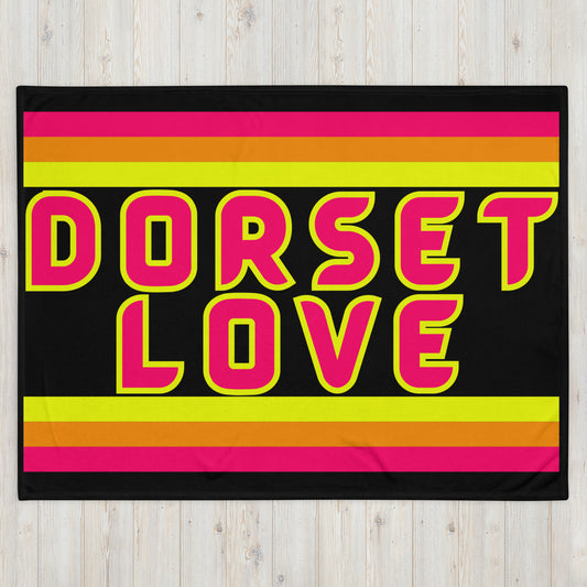 Dorset Love - Stripes - Campfire Blanket - Throw Blanket
