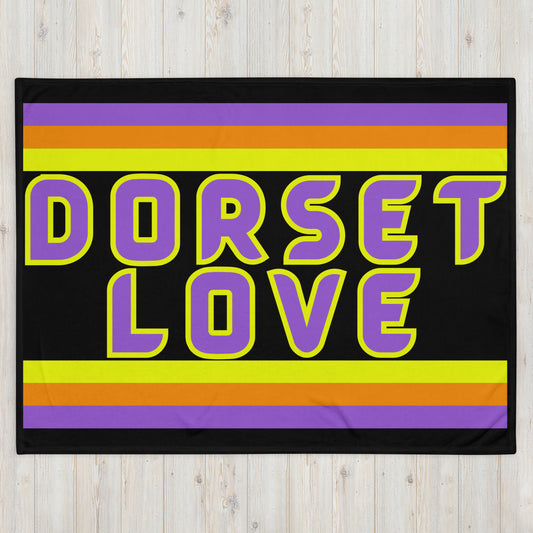 Dorset Love - Stripes - Campfire Blanket - Throw Blanket