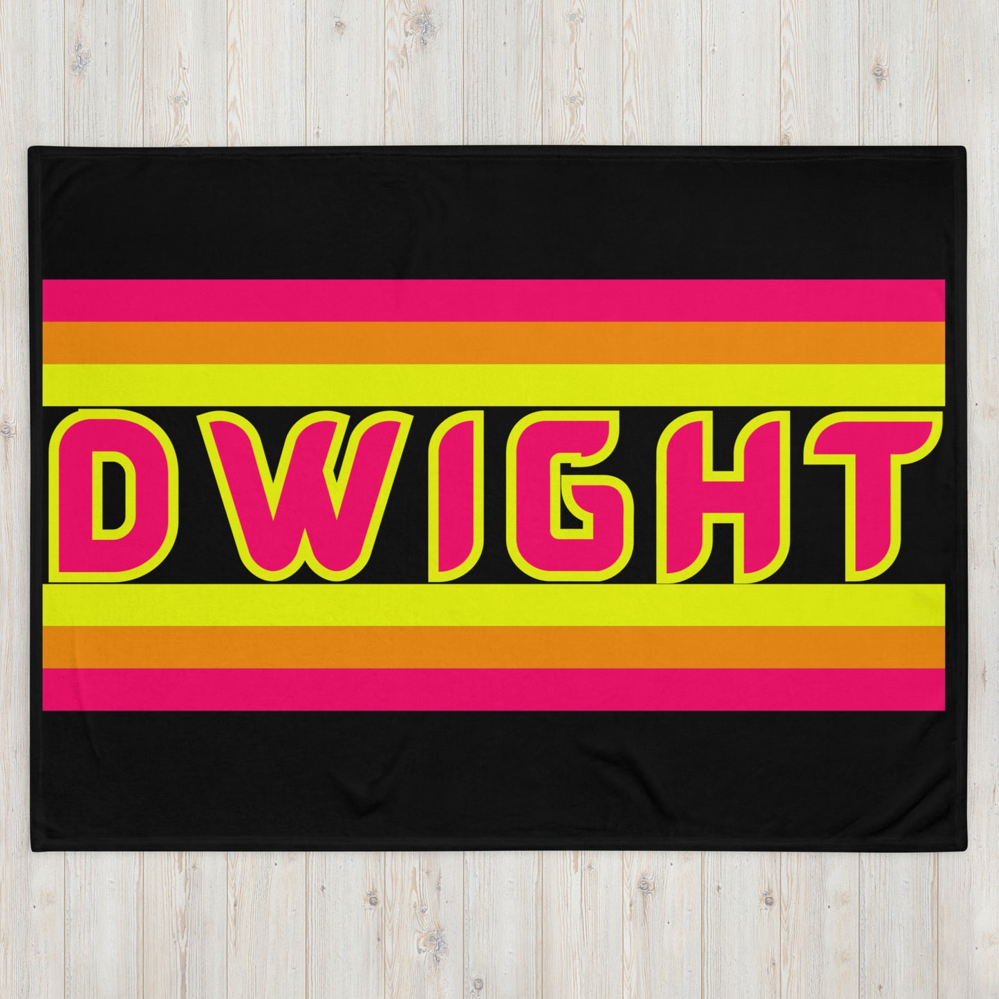 Dwight Ontario - Stripes - Campfire Blanket - Throw Blanket