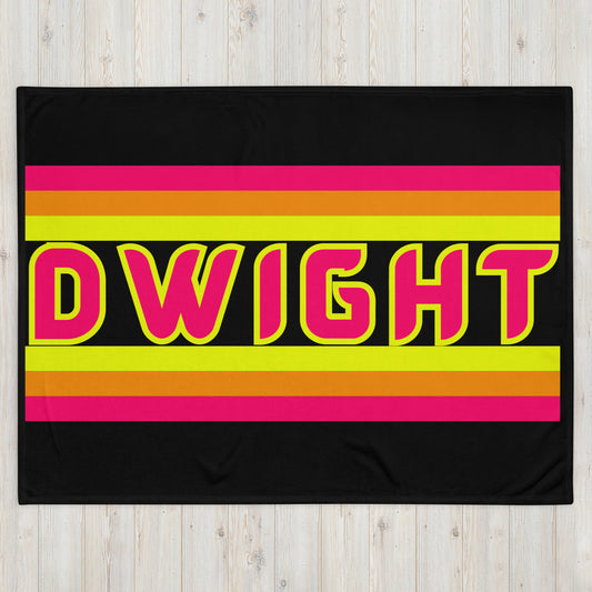 Dwight Ontario - Stripes - Campfire Blanket - Throw Blanket