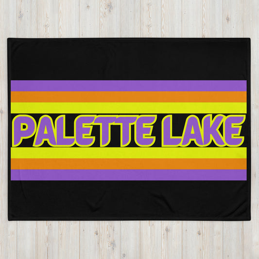 Palette Lake - Throw Blanket
