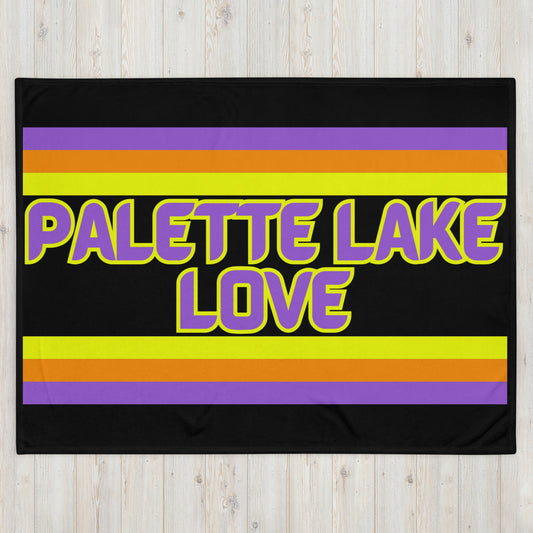 Palette Lake Love - Throw Blanket