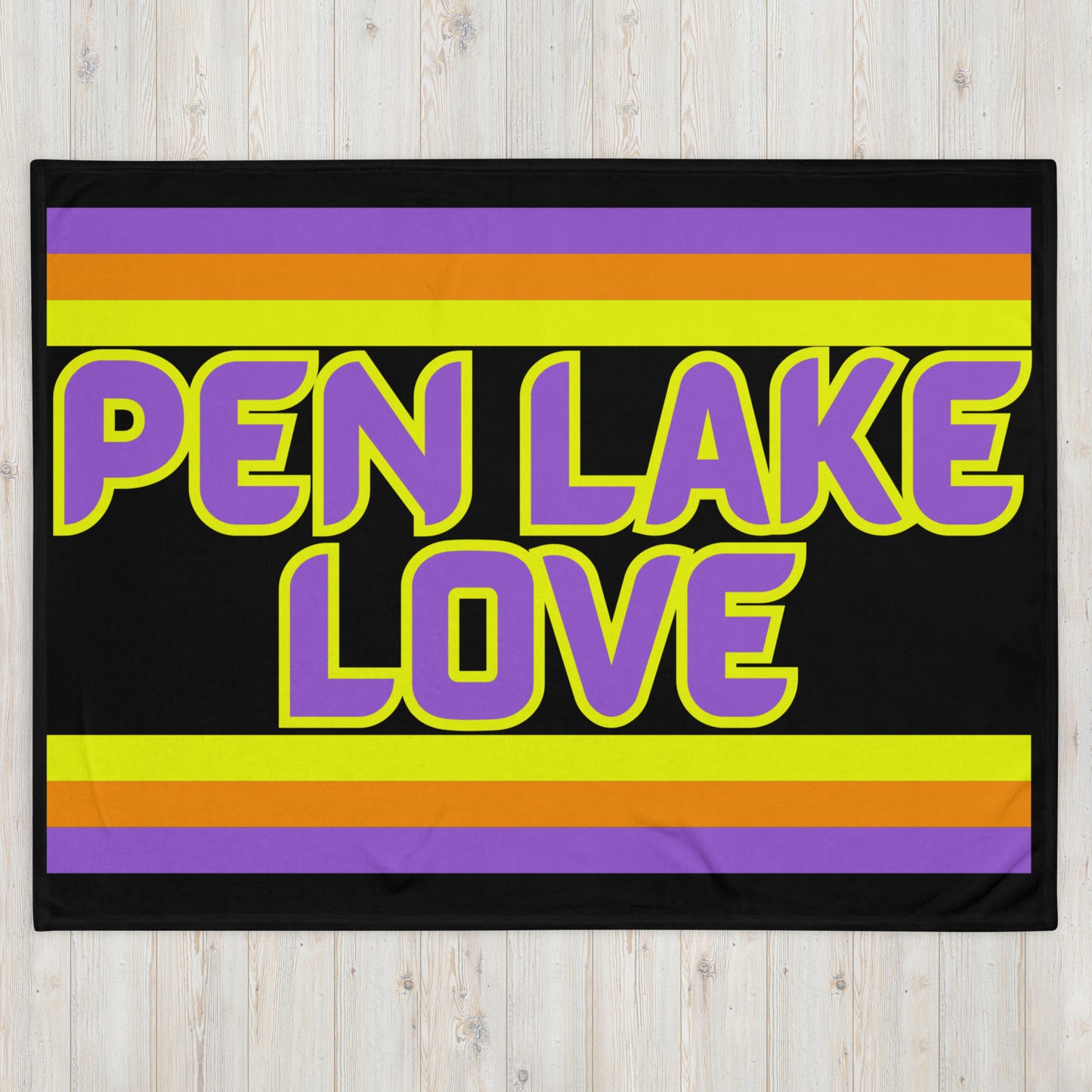 Pen Lake Love - Throw Blanket