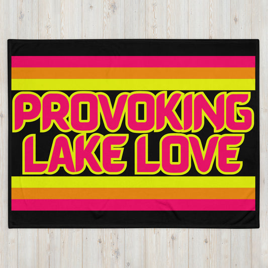 Provoking Lake Love - Throw Blanket