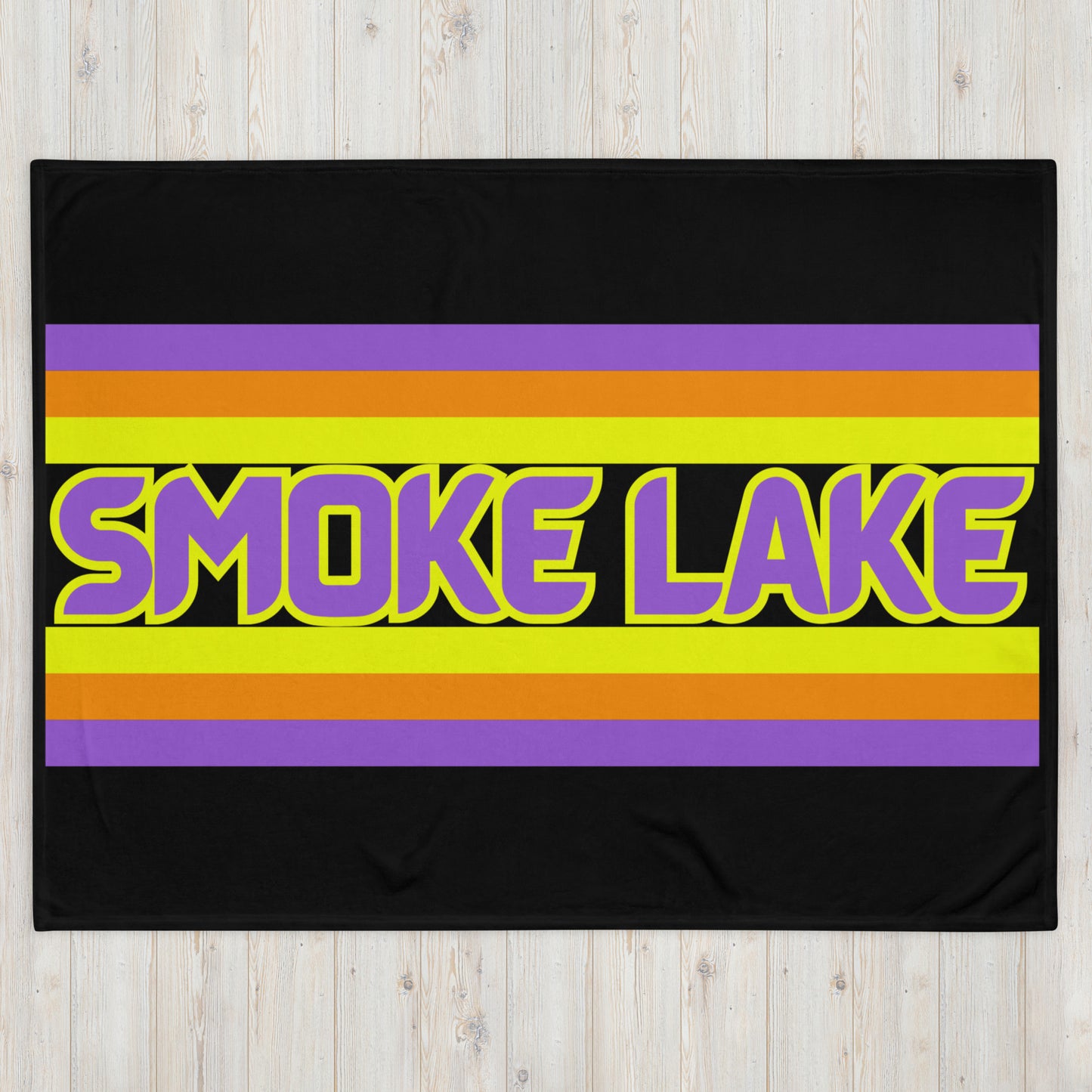 Smoke Lake - Throw Blanket