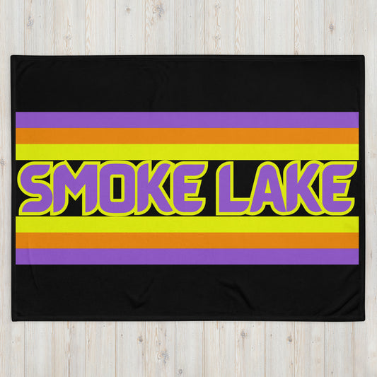 Smoke Lake - Throw Blanket