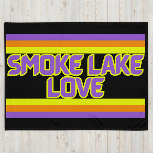 Smoke Lake Love - Throw Blanket