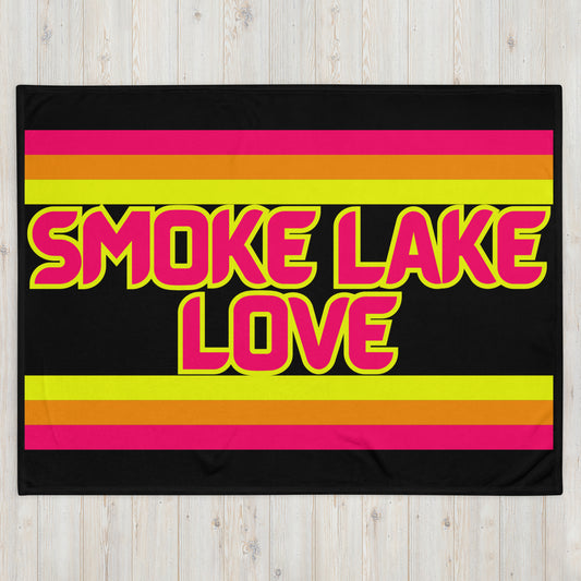 Smoke Lake Love - Throw Blanket