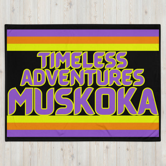 Muskoka - Timeless Adventures - Throw Blanket
