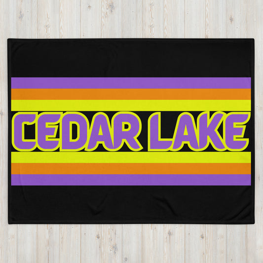 Cedar Lake - Stripes - Campfire Blanket - Throw Blanket