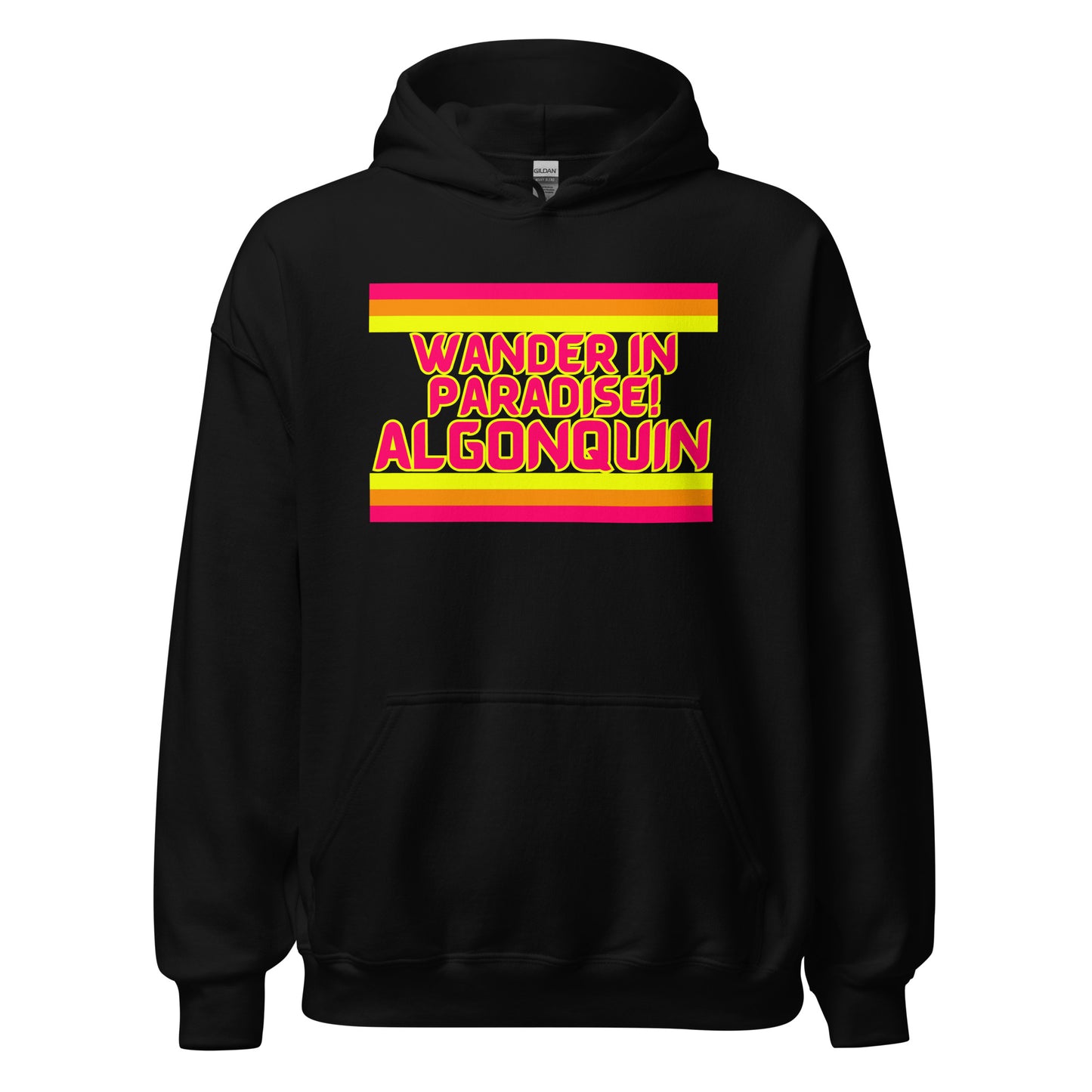 Wander in Paradise Algonquin - Stripes - Unisex Hoodie