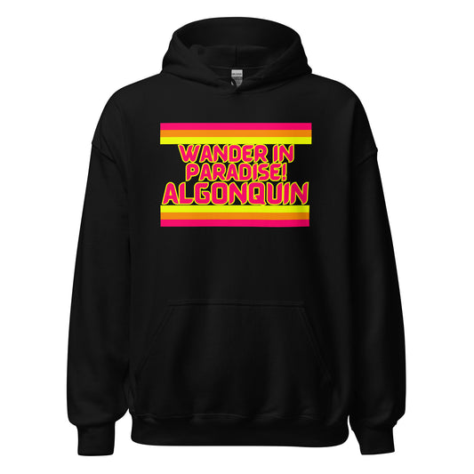 Wander in Paradise Algonquin - Stripes - Unisex Hoodie