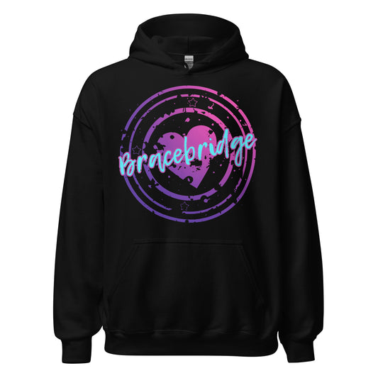Bracebridge Ontario - Heart Stamp - Unisex Hoodie