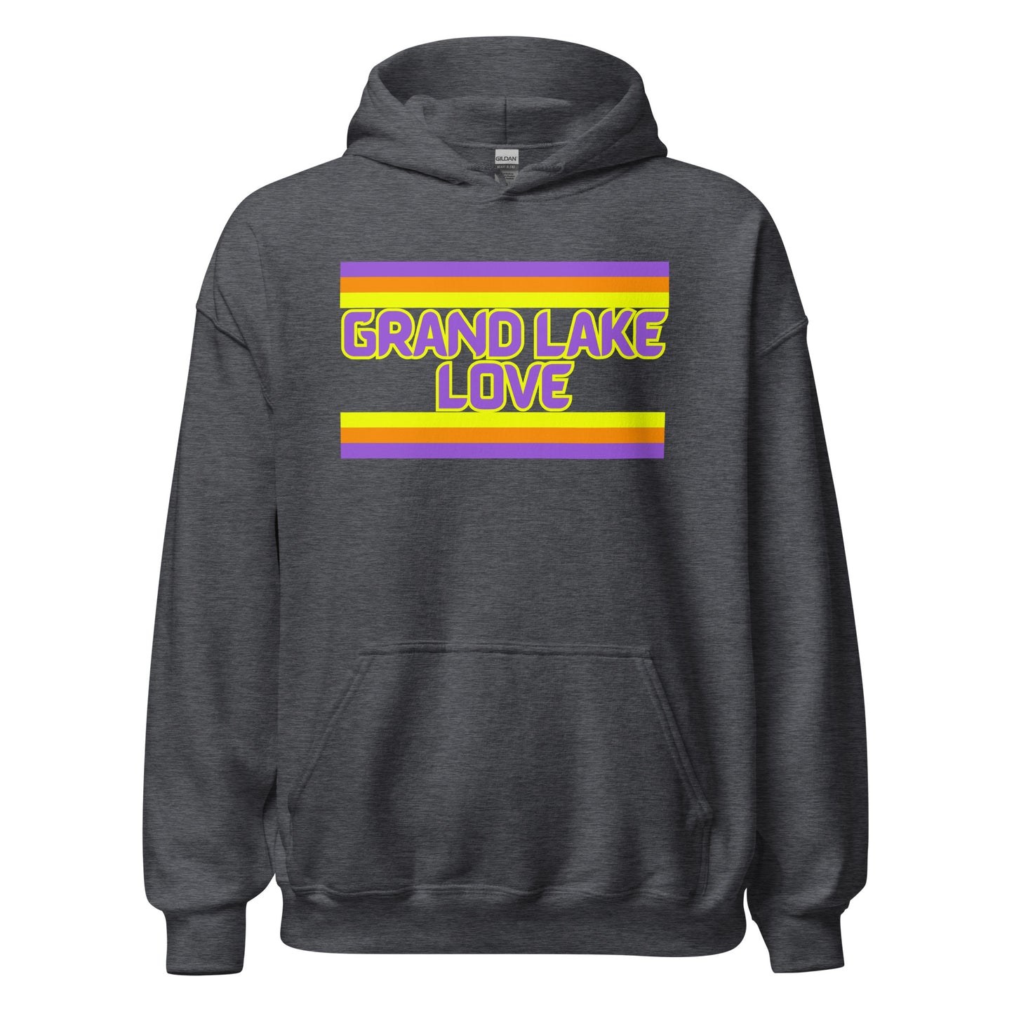 Grand Lake Love - Stripes - Unisex Hoodie