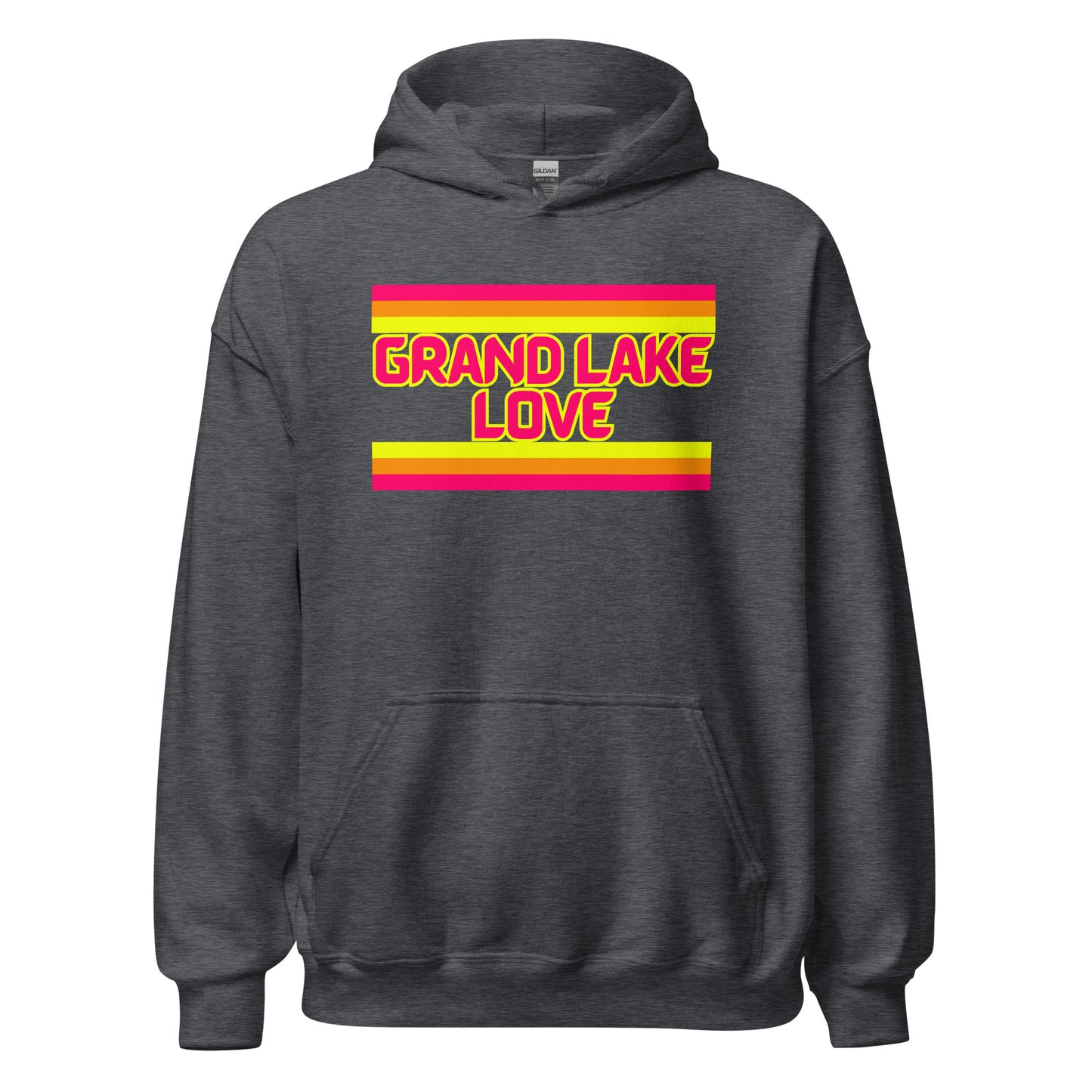 Grand Lake Love - Stripes - Unisex Hoodie